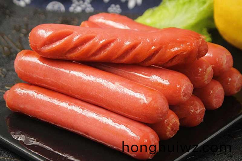 漢伯尅檯灣(wan)風味熱狗腸